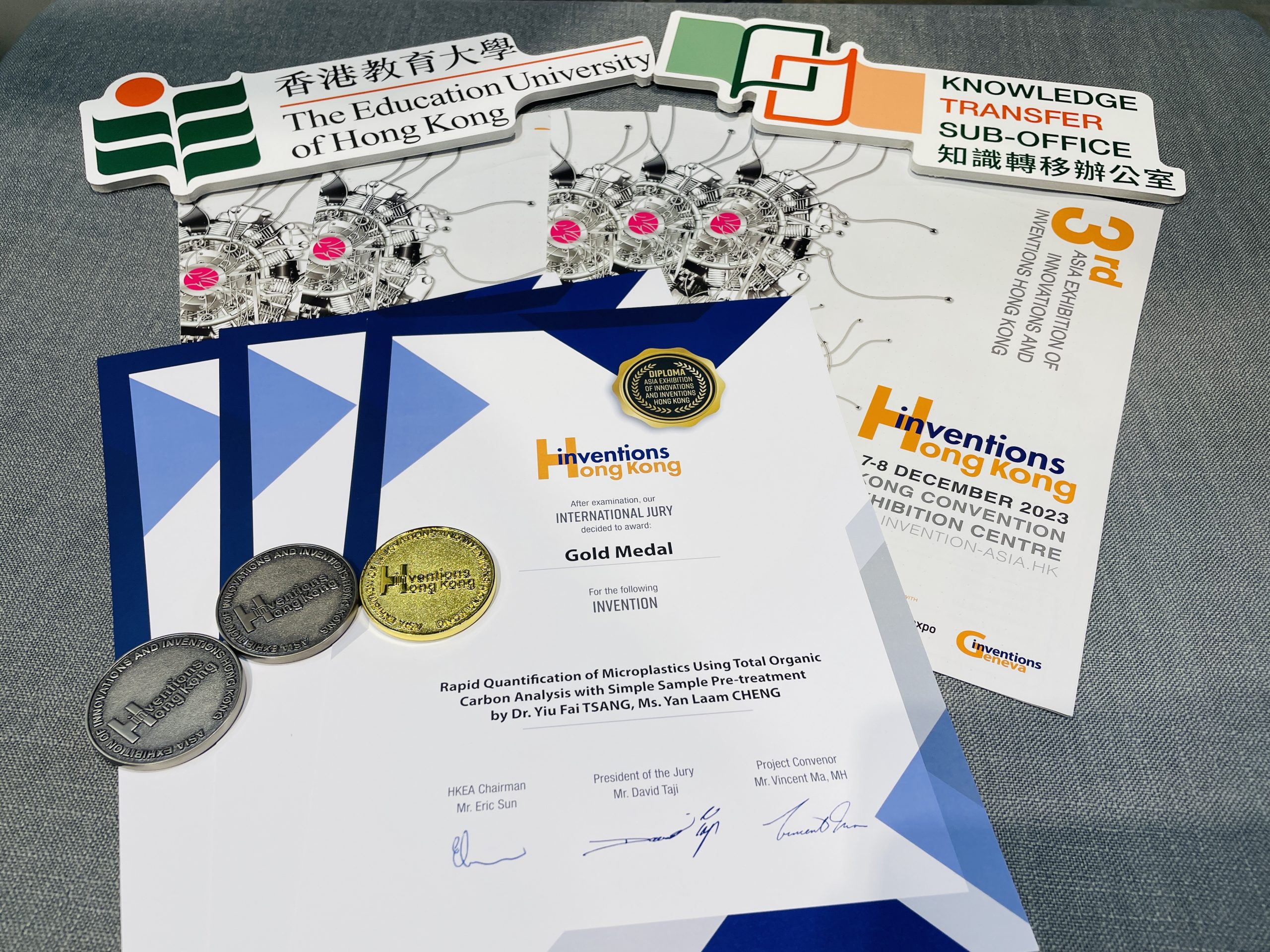 EdUHK Shines Brightly with Three Awards Wins in its First Participation at AEII